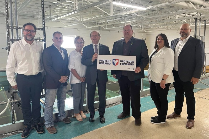 Le gouvernement de l'Ontario investit dans les infrastructures d'eaux à Hawkesbury et dans le canton de Champlain